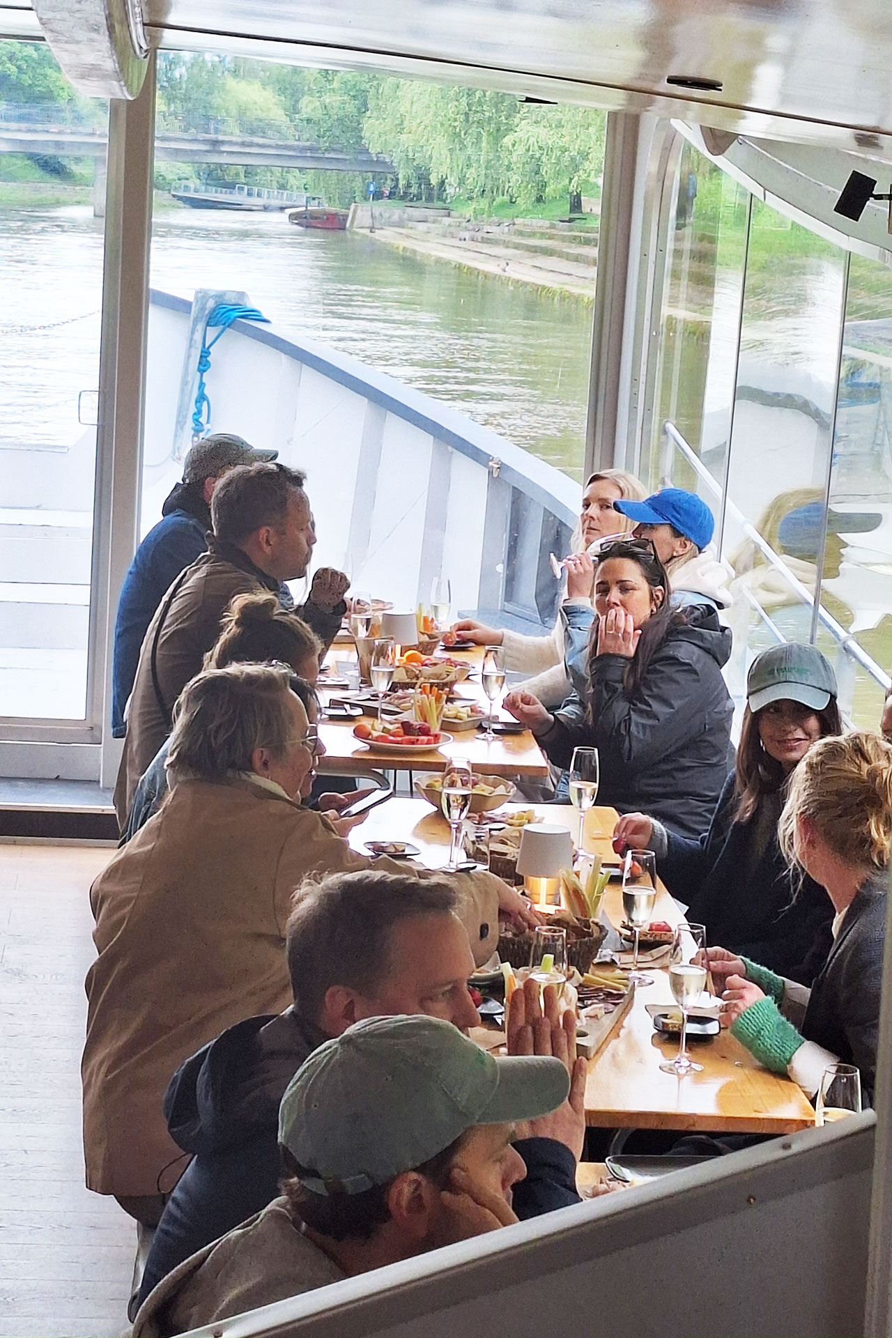 Picnic boat tour Ljubljana Slovenia